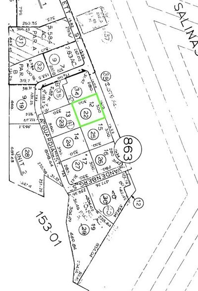 1610 Moffett St, Salinas, CA à louer - Plan cadastral - Image 2 de 5