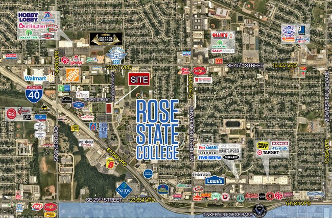 Plus de détails pour 1805 Hudiburg Dr, Midwest City, OK - Terrain à vendre