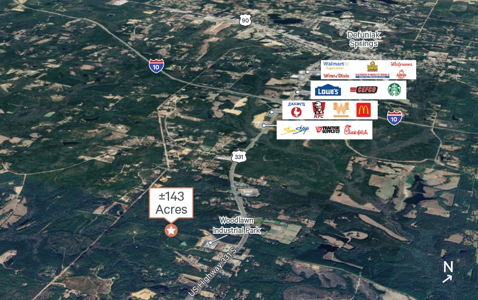 284 Hemlock Rd, Defuniak Springs, FL à vendre - Photo du bâtiment - Image 2 de 2