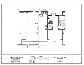 25 Hooks Ln, Pikesville, MD for lease Floor Plan- Image 1 of 1