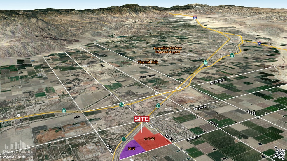 Johnson St, Mecca, CA for sale - Aerial - Image 3 of 6