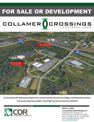 Plus de détails pour Collamer Crossings, East Syracuse, NY - Terrain à vendre