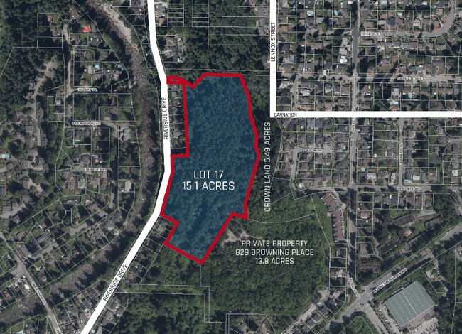 Plus de détails pour 1050 Riverside Dr, North Vancouver, BC - Terrain à vendre
