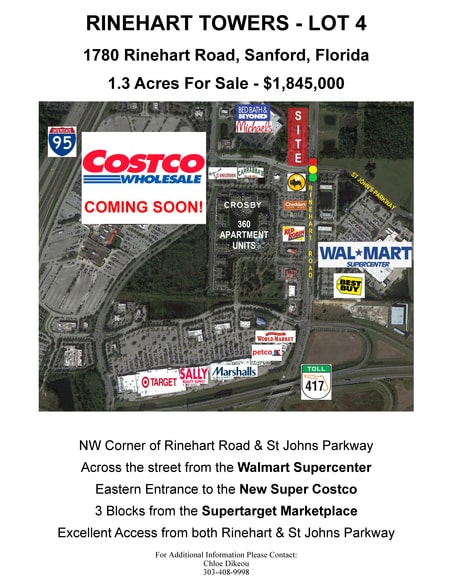 1780 Rinehart Rd, Sanford, FL for sale - Building Photo - Image 1 of 27