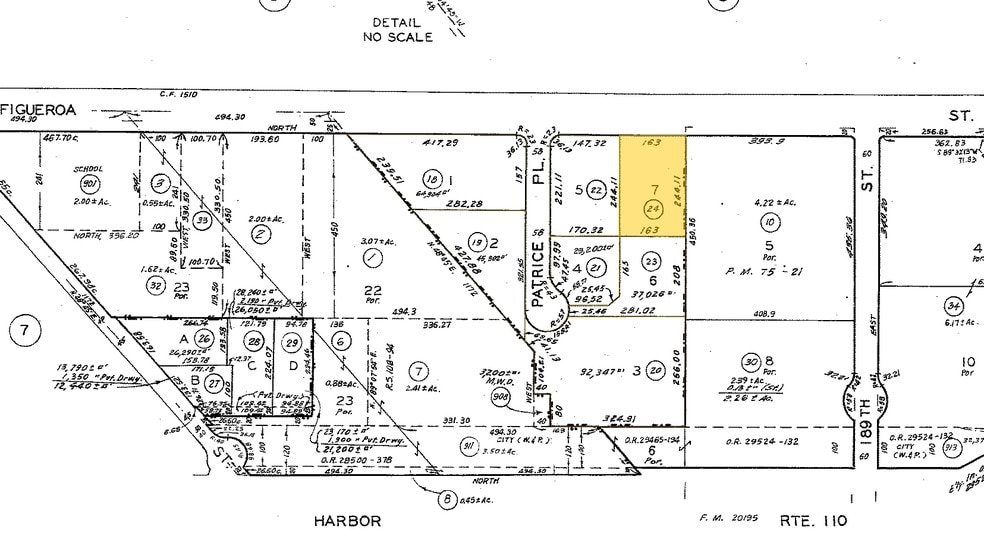 550 Patrice Pl, Gardena, CA for lease - Plat Map - Image 3 of 11