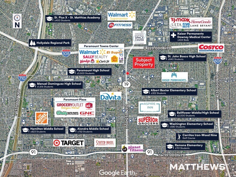 13528-13542 Lakewood Blvd, Bellflower, CA à louer - Photo du bâtiment - Image 3 de 3