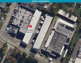 109 Hamilton Ave, Stamford, CT - Aérien  Vue de la carte