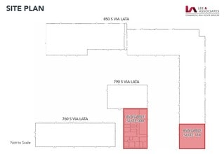 850 Via Lata, Colton, CA à louer Plan de site- Image 1 de 1
