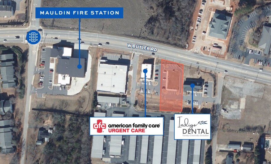 935-W Butler Road, Greenville, SC for sale - Building Photo - Image 2 of 3