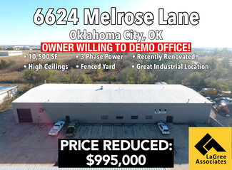 More details for 6624 Melrose Ln, Oklahoma City, OK - Industrial for Sale