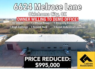 Plus de détails pour 6624 Melrose Ln, Oklahoma City, OK - Industriel à vendre