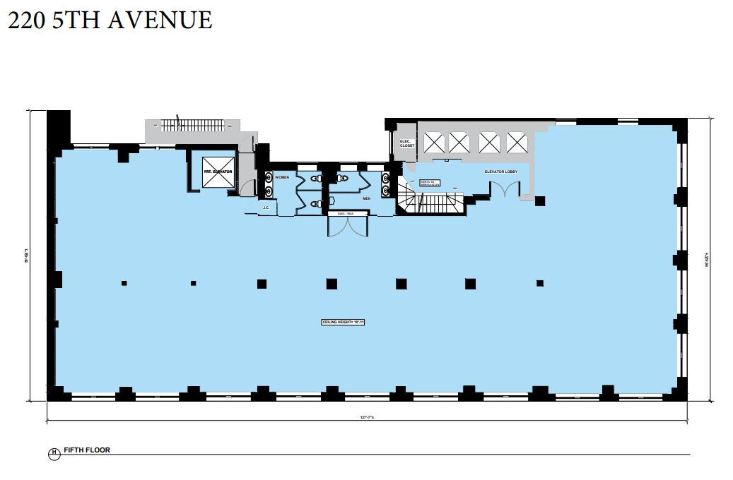 220 Fifth Ave, New York, NY for lease Floor Plan- Image 1 of 1