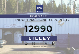 Plus de détails pour 12990 Lilley Dr, Maple Ridge, BC - Industriel à vendre