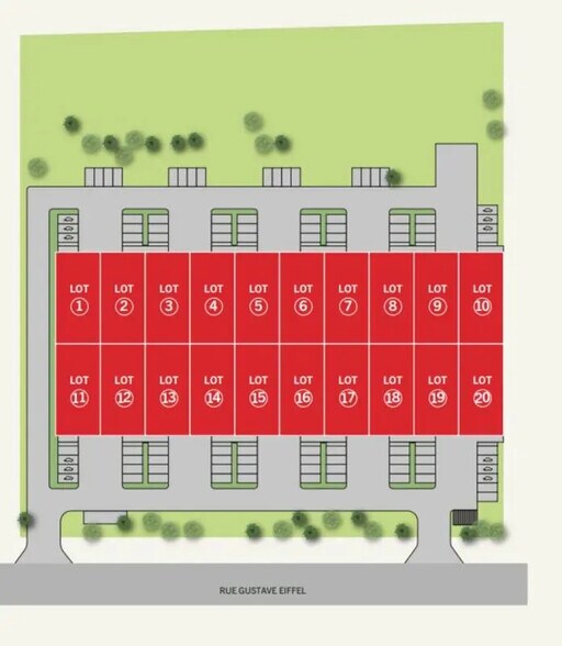 Flex dans Bondoufle à louer - Photo du bâtiment - Image 3 de 4