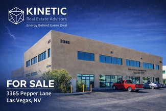 More details for 3365 Pepper Ln, Las Vegas, NV - Flex for Sale