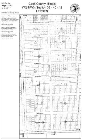 2345 N Mannheim Rd, Melrose Park, IL à vendre - Plan cadastral - Image 2 de 10