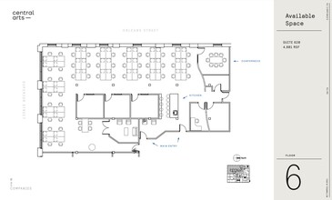 730 N Franklin St, Chicago, IL à louer Plan d  tage- Image 1 de 1