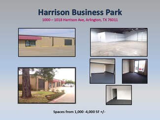 More details for 1000 Harrison Ave, Arlington, TX - Flex for Lease