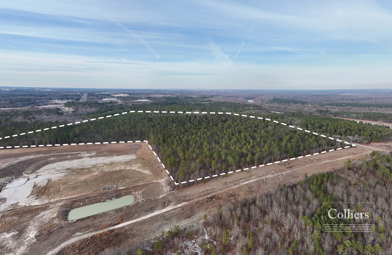 7 - Sandy Run Industrial Park - Lot 4, Gaston, SC for lease Aerial- Image 1 of 2