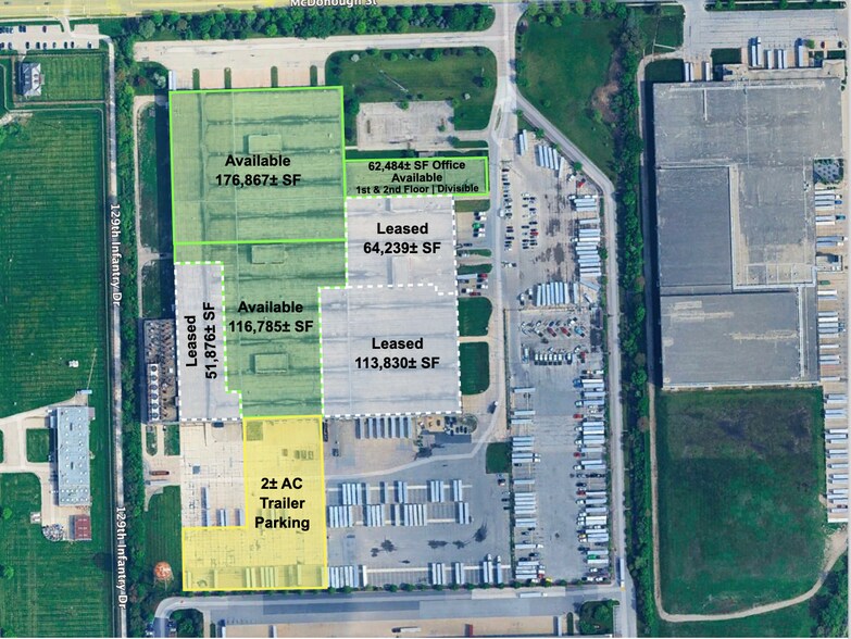 2700 McDonough Rd, Joliet, IL à louer - Aérien - Image 2 de 23