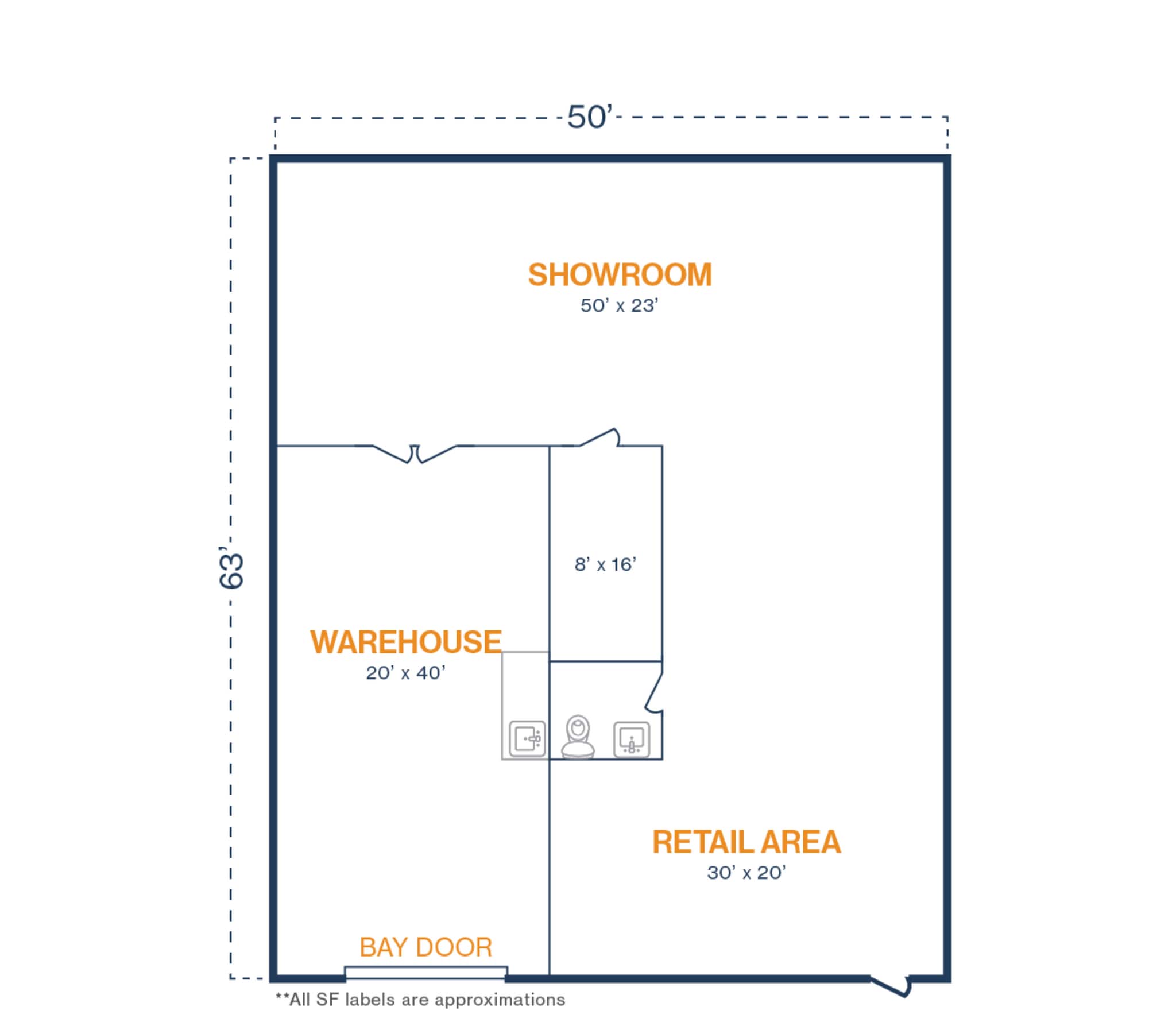 22955 Tomball Pky, Tomball, TX à louer Plan d’étage- Image 1 de 1