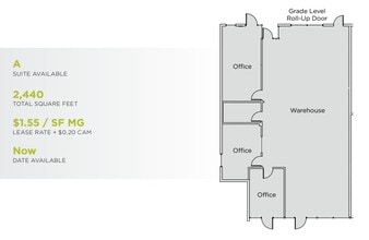 800 Los Vallecitos Blvd, San Marcos, CA à louer Plan d’étage- Image 1 de 1