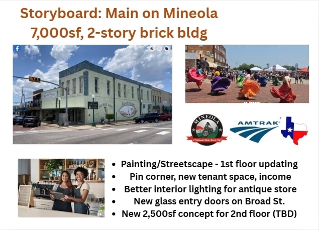 102 S Johnson St, Mineola, TX à louer Photo du bâtiment- Image 1 de 1