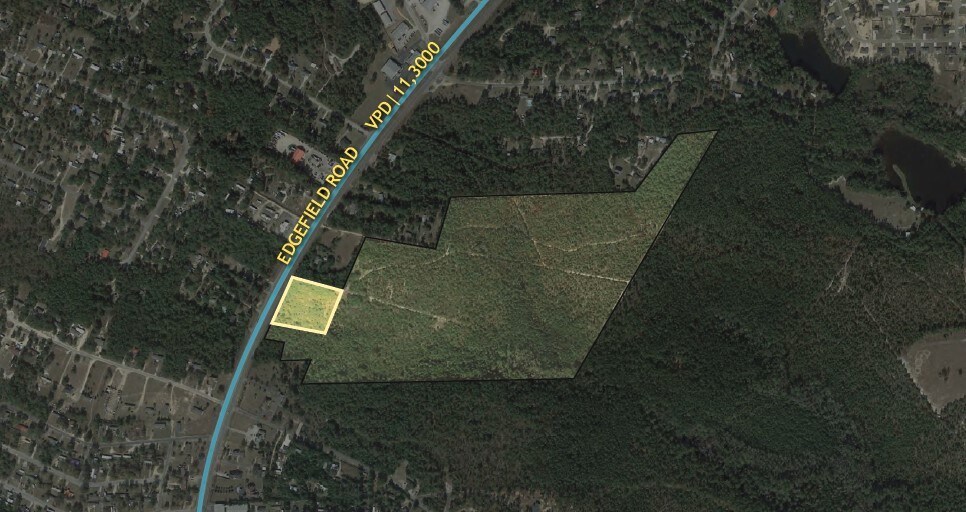 000 Edgefield Rd, North Augusta, SC à vendre Aérien- Image 1 de 2
