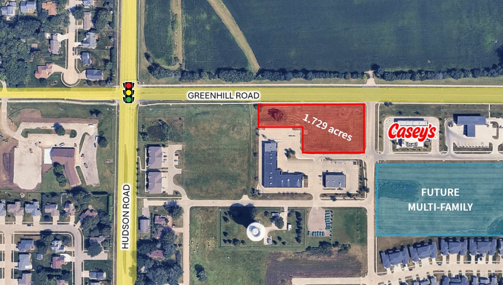 Greenhill Road & Algonquin Drive, Cedar Falls, IA à vendre - Photo principale - Image 1 de 2