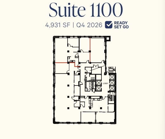 8 King St E, Toronto, ON à louer Plan d’étage- Image 1 de 1