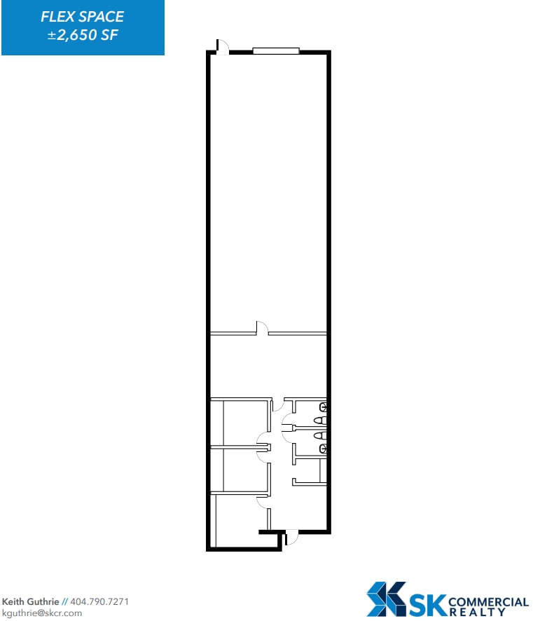 6835 Shiloh Rd E, Alpharetta, GA à louer Plan d’étage- Image 1 de 1