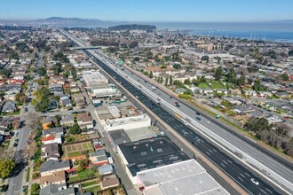 940 S Amphlett Blvd, San Mateo, CA - AERIAL  map view