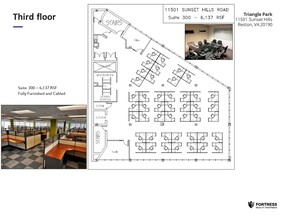 11501 Sunset Hills Rd, Reston, VA for lease Floor Plan- Image 2 of 5