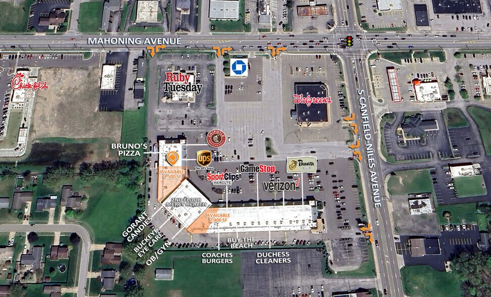 5513-5553 Mahoning Ave, Austintown, OH à louer - Photo du bâtiment - Image 2 de 5