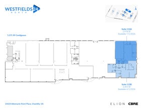 14428 Albemarle Point Pl, Chantilly, VA à louer Plan d’étage- Image 1 de 1