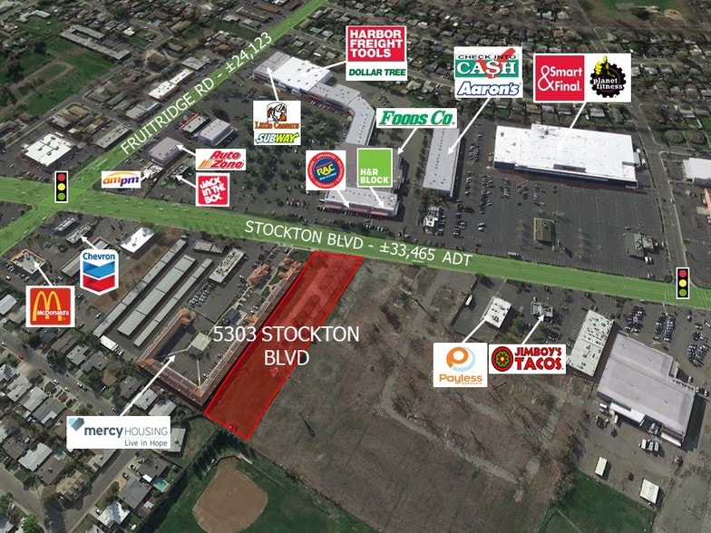 5303 Stockton Blvd, Sacramento, CA for sale - Primary Photo - Image 1 of 3