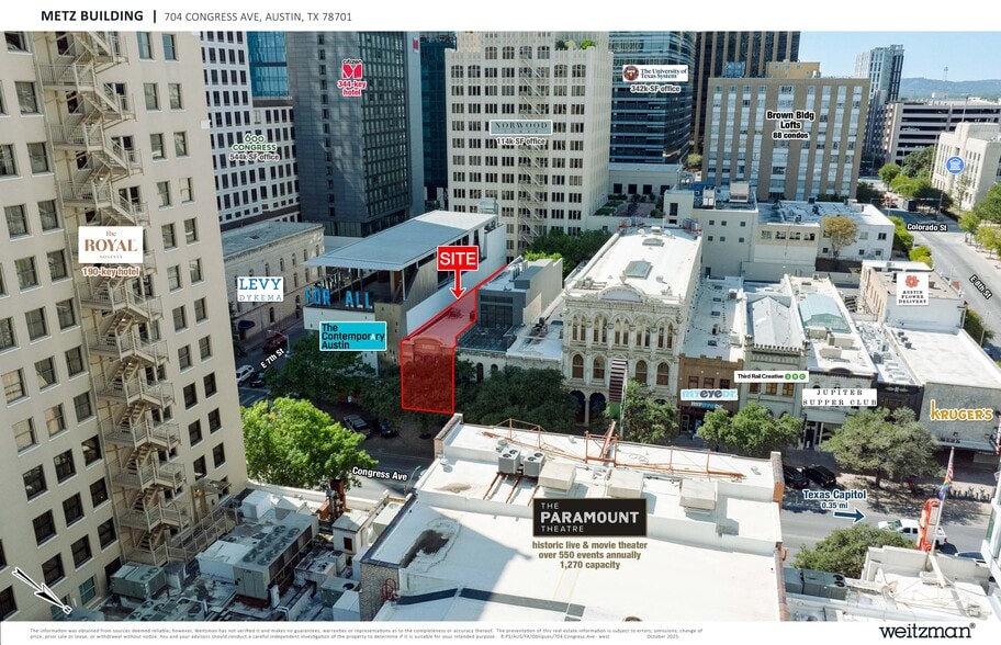 704 Congress Ave, Austin, TX for lease - Building Photo - Image 3 of 7