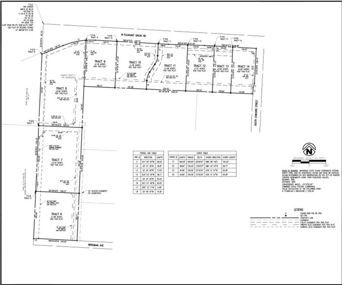 1723 W Pleasant Grove Rd, Rogers, AR à louer - Plan cadastral - Image 3 de 3