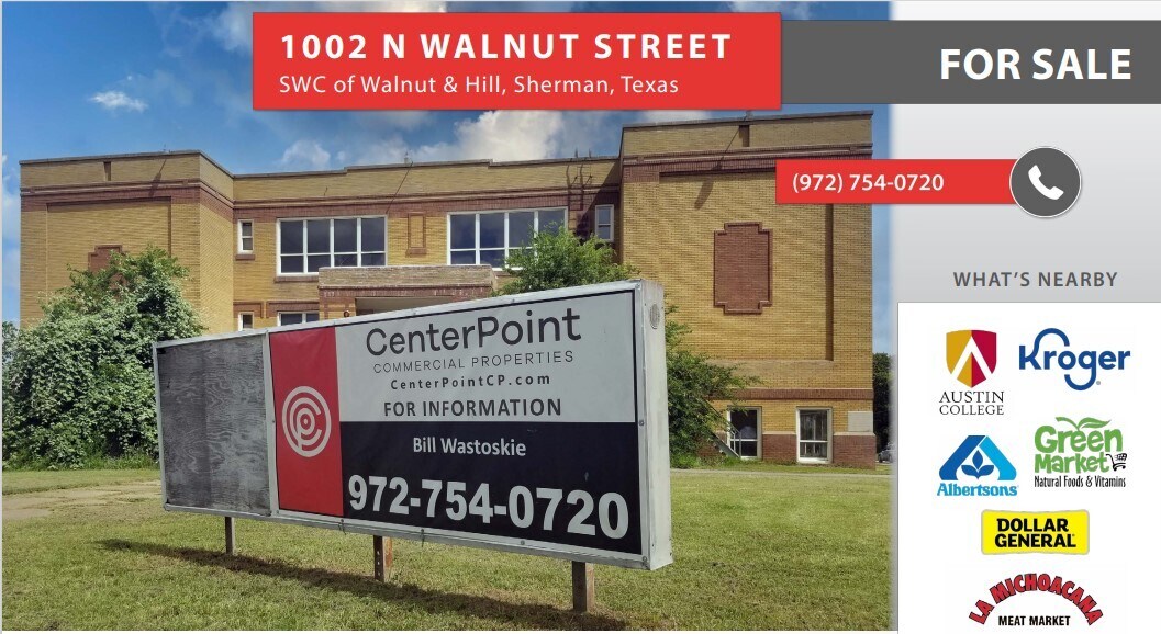 1002 N Walnut St, Sherman, TX for sale Primary Photo- Image 1 of 4