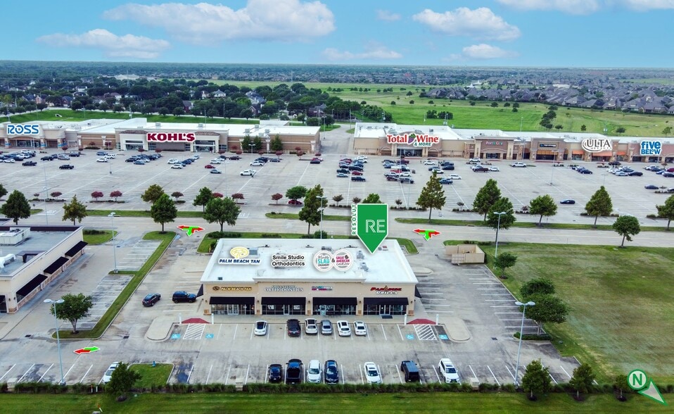 5434 W Grand Pky S, Richmond, TX for lease - Aerial - Image 3 of 5