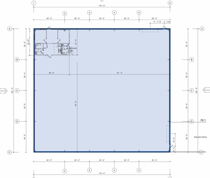 481 Industrial Dr, Lexington, SC for lease - Floor Plan - Image 2 of 15