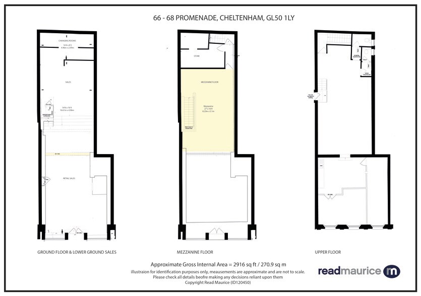 66-68 Promenade, Cheltenham à louer - Photo du bâtiment - Image 3 de 3