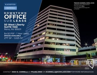 More details for 50 W Liberty St, Reno, NV - Office for Lease
