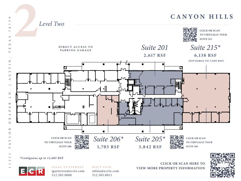 11211 Taylor Draper Ln, Austin, TX for lease Floor Plan- Image 1 of 1