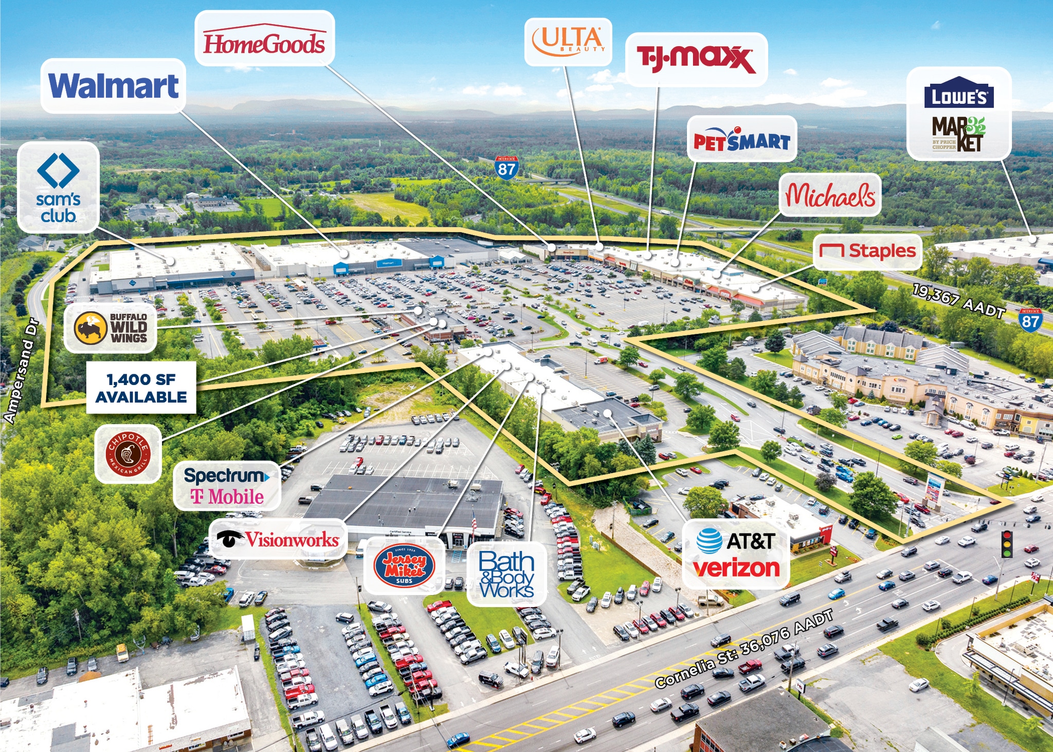 25 Consumer Sq, Plattsburgh, NY for lease Building Photo- Image 1 of 6