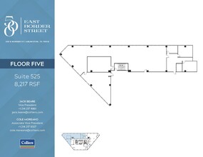 500 E Border St, Arlington, TX à louer Plan d’étage- Image 2 de 3