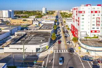 1500 NW 36th St, Miami, FL - aerial  map view