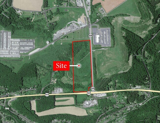 Plus de détails pour US Route 322 & Pa Route 970, Woodland, PA - Terrain à vendre