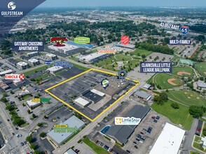 650-712 Eastern Blvd, Clarksville, IN - AERIAL map view - Image1