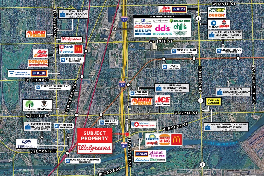 12854 S Ashland Ave, Riverdale, IL à vendre - Photo du bâtiment - Image 3 de 4